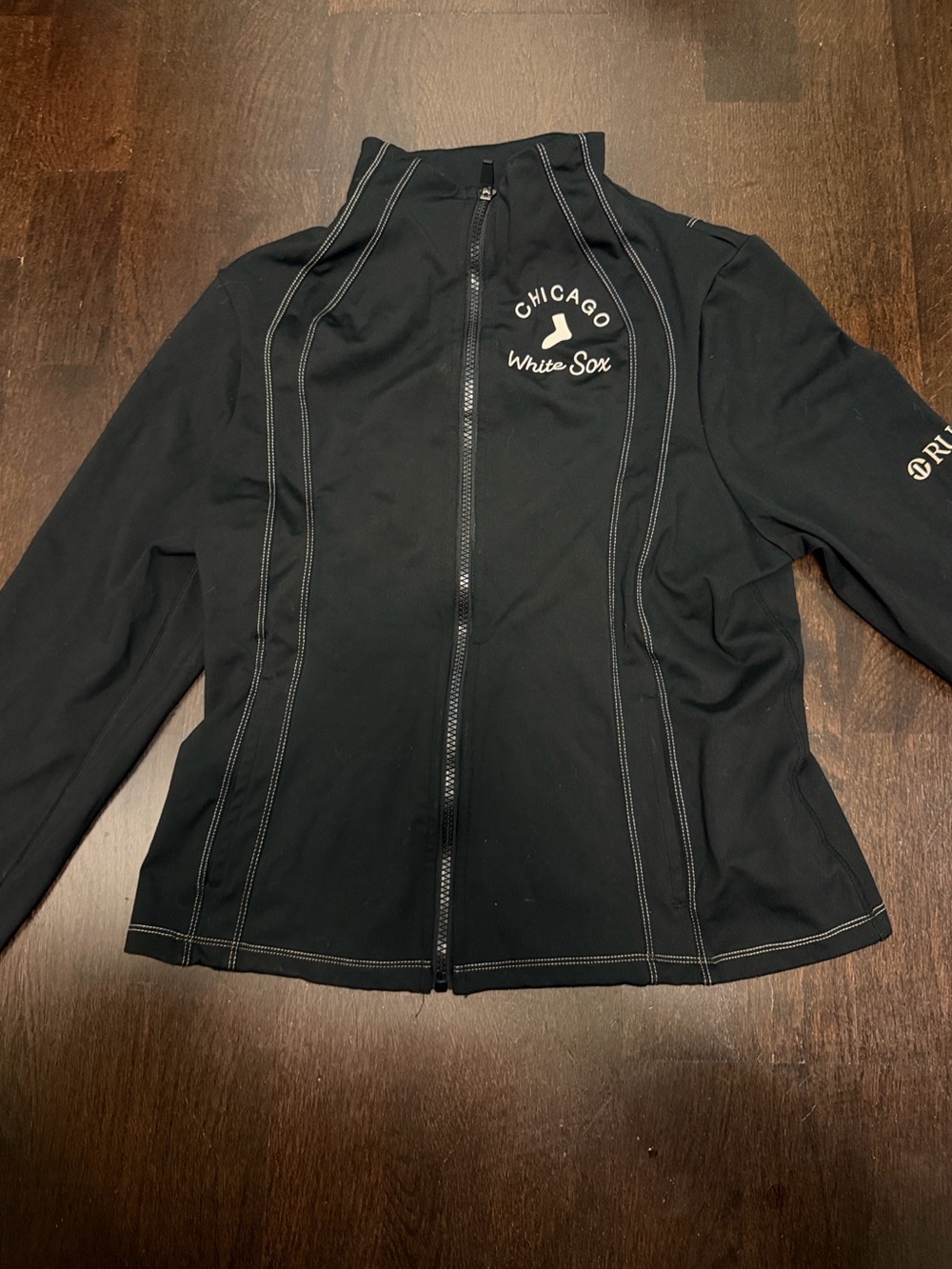 Chicago White Sox Black Zip-Front Women's Jacket